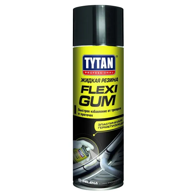 Tytan Professional Flexi Gum / Титан Флекси Гум герметик жидкая резина 0,4 л