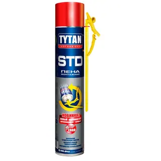 Tytan Professional STD ERGO / Титан пена монтажная с новым аппликатором эрго 0,75 л