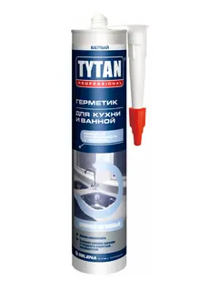 Tytan Professional / Титан герметик силиконакриловый для кухни и ванной 0,31 л