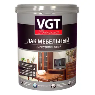 VGT PREMIUM / ВГТ лак мебельный полиуретановый 2 л