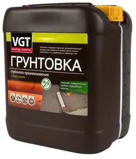 VGT / ВГТ ВД-АК-0301 грунтовка глубокого проникновения для внутренних работ 5 кг