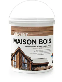 Vincent Maison en Bois / Винсент Мезон Буа водно дисперсионная краска лазурь 0,9 л