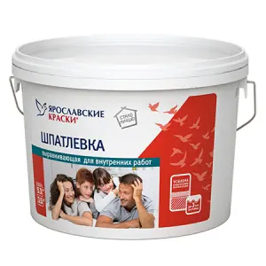 Ярославские Краски шпатлевка для внутренних работ 17 кг