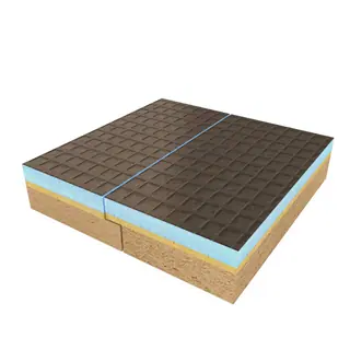 Звукоизоляционная панель Ruspanel COMFORT + 1250х595х33 1ЧТбейсик10/мембрана4/двп19